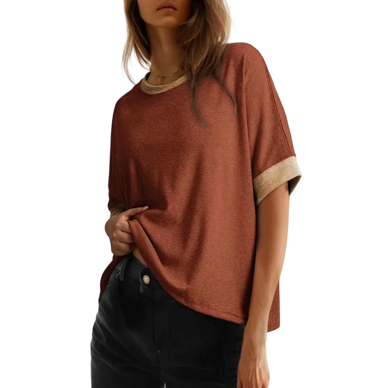 Women's Basic Tee Comfortable Soft Fit