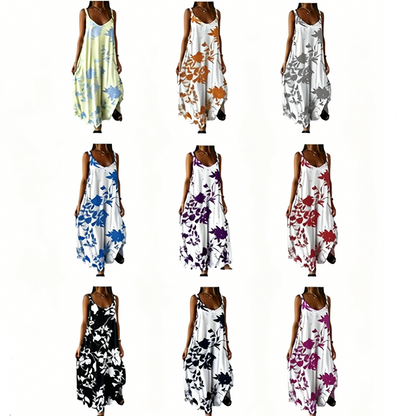 Printed Slip Dress