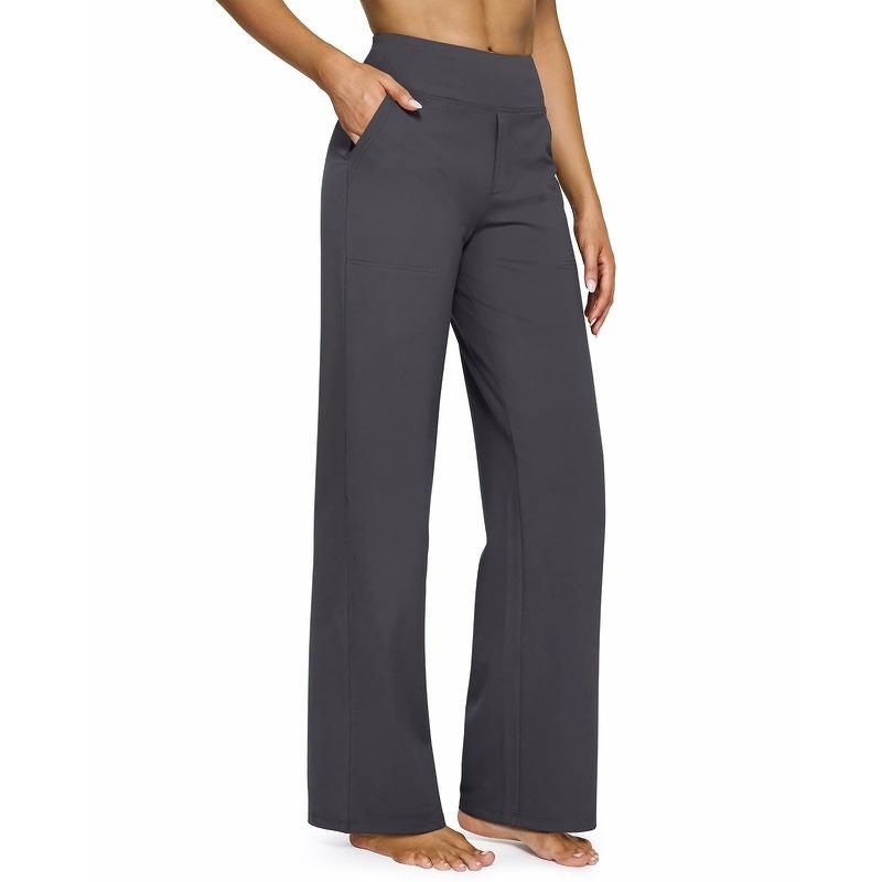 🔥8- PACK Women Loose High-Waist Business Casual Pants