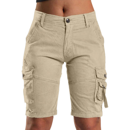 🔥 Women's Stretch Cargo Shorts | Lightweight, Comfortable & Functional 💖