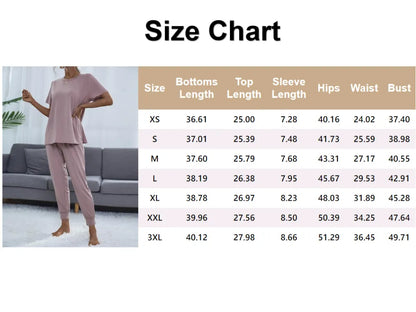 Women's Comfortable Solid Color Lounge Set