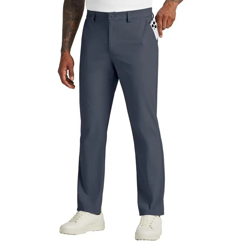 Men's Golf Stretch Straight Leg Pants