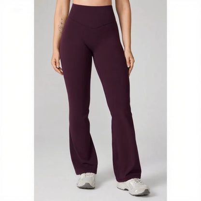 🔥8- PACK No Front Seam Flare Leggings 31"