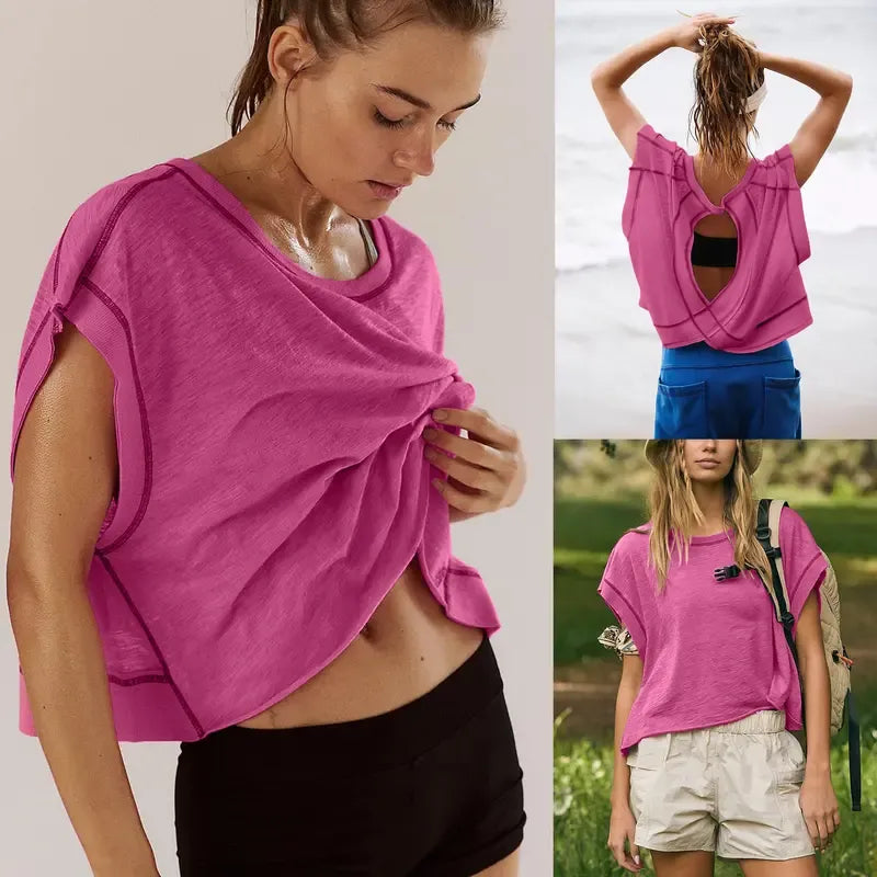 Women's Short Sleeve Workout Shirts