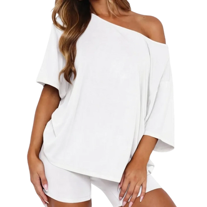 Women’s Off-Shoulder Lounge Set