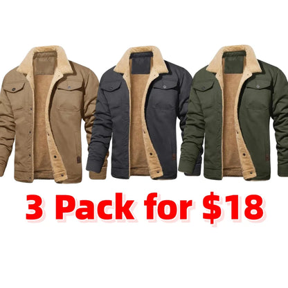 Men's Sherpa Lined Winter Trucker Jacket