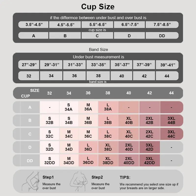 Womens Comfortable Wireless Bras Push Up Bralettes Seamless Tshirts Bras Deep V Everyday Bras