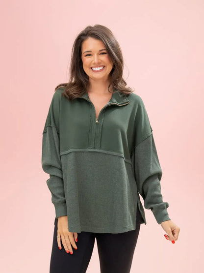 Quarter Zip Pullover