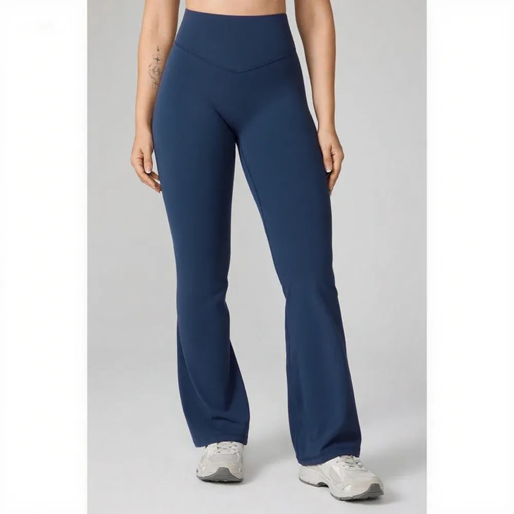 🔥8- PACK No Front Seam Flare Leggings 31"