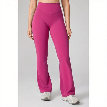 🔥8- PACK No Front Seam Flare Leggings 31"