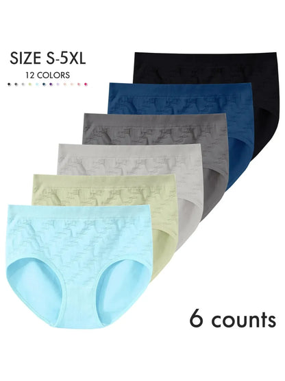100% COTTON Women's Solid Color Panty, Breathable Comfortable Panty for Daily Wear