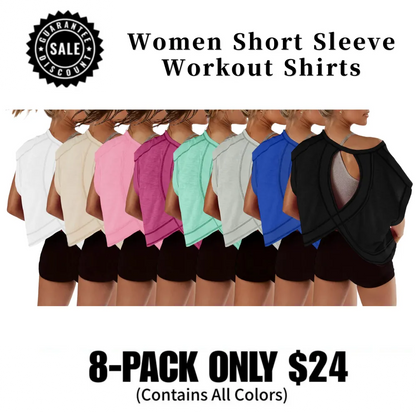 Women's Short Sleeve Workout Shirts