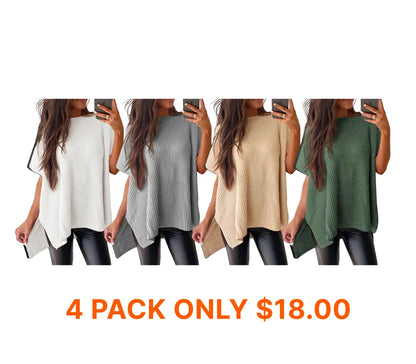 Women's Oversized Knit Top