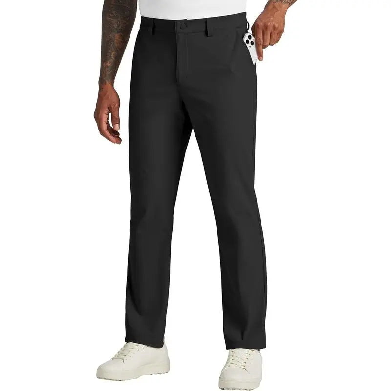 Men's Golf Stretch Straight Leg Pants