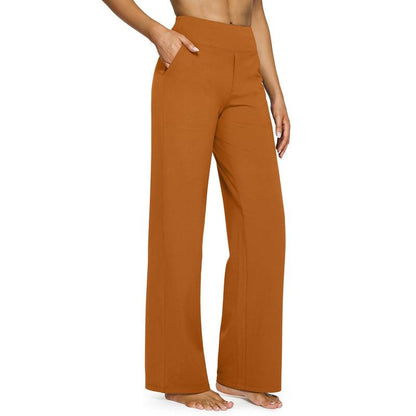 🔥8- PACK Women Loose High-Waist Business Casual Pants