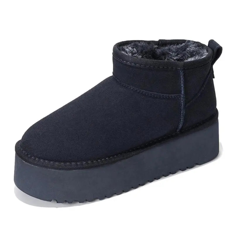 Women Lightweight Memory Foam Fuzzy Boots