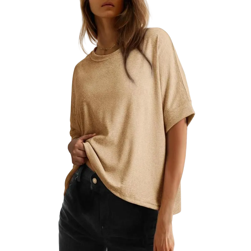 Women's Basic Tee Comfortable Soft Fit