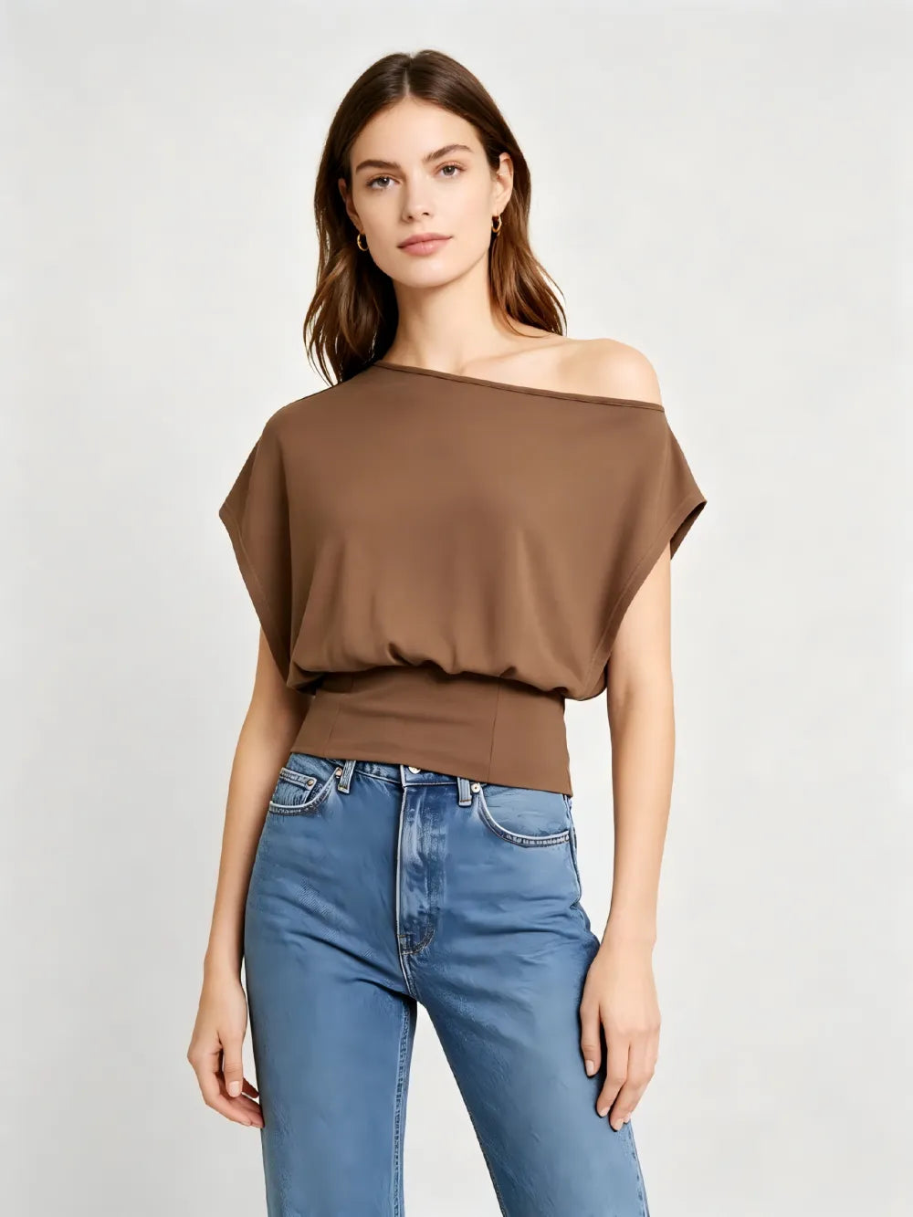 Women's Off Shoulder Crop Top