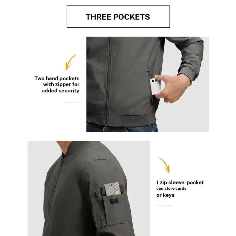 Lightweight Bomber Jacket
