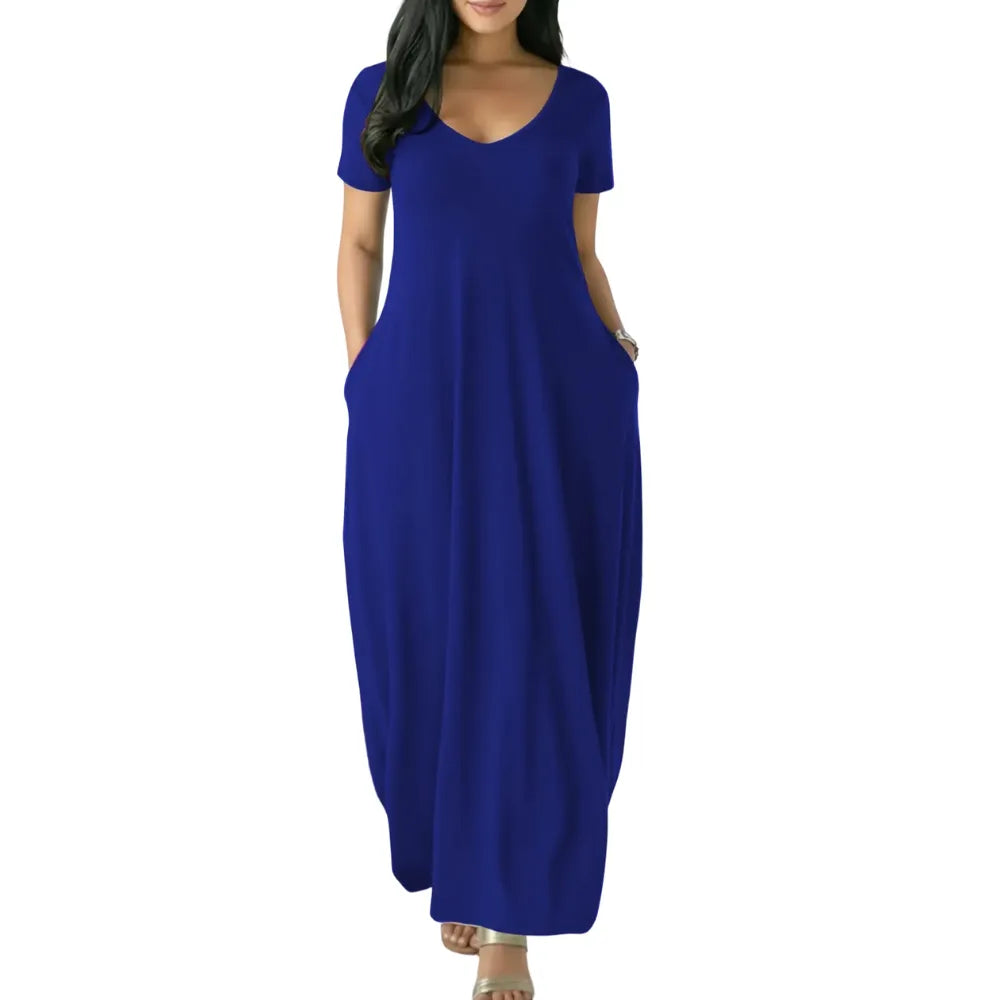 Women's Long Fitted Dress