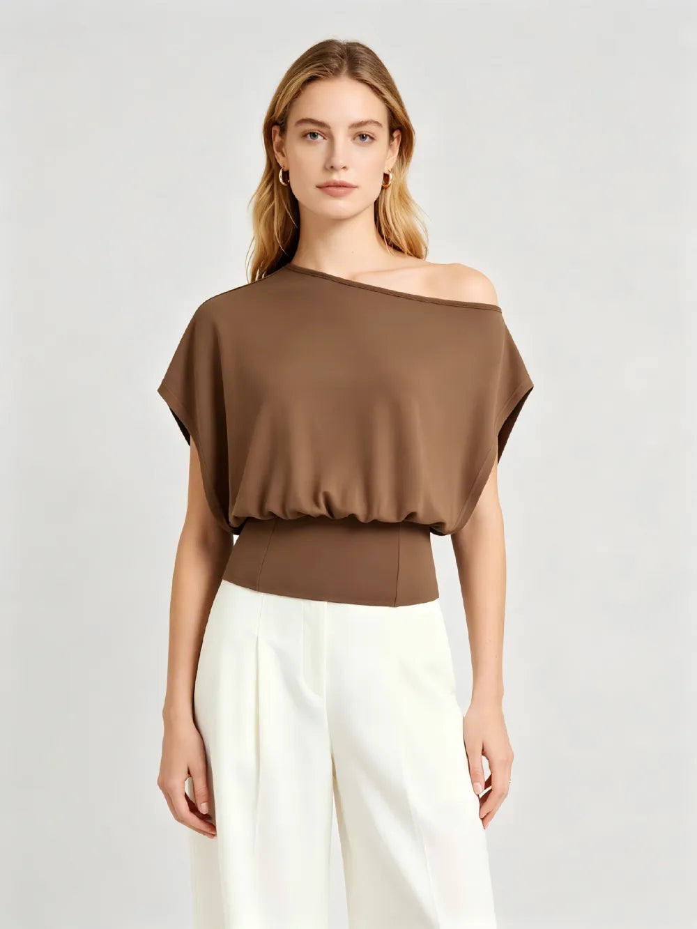 Women's Off Shoulder Crop Top