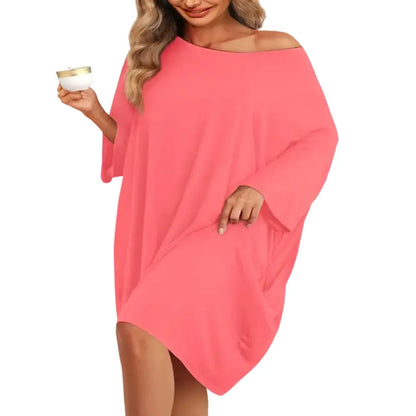 Women's Oversized Pajama Set - Oversized Pajamas