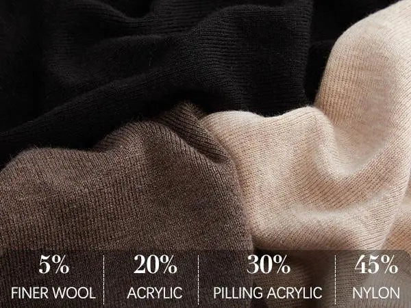 Women Fashion Wool Blend Sweater