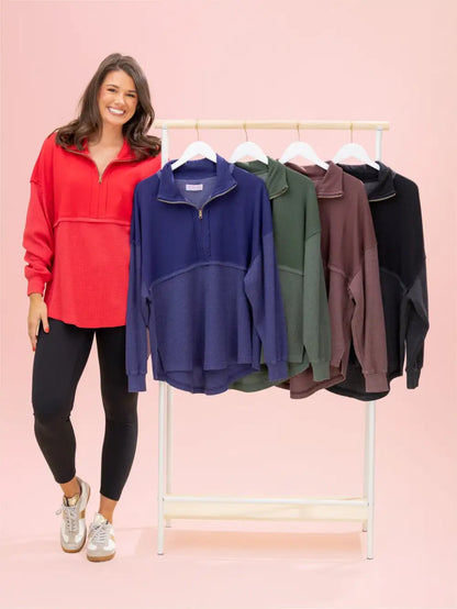 Quarter Zip Pullover