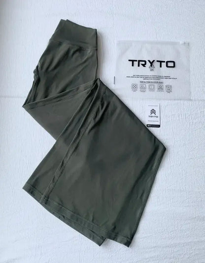 Straight Leg Bottoms Casual Pants