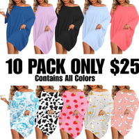 10 PACK (Contains All Color)