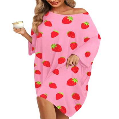 Women's Oversized Pajama Set - Oversized Pajamas