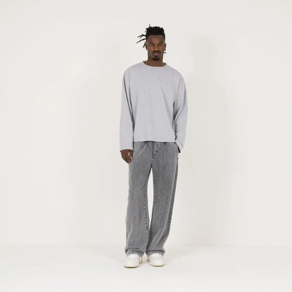 Cropped Long Sleeve T-Shirt